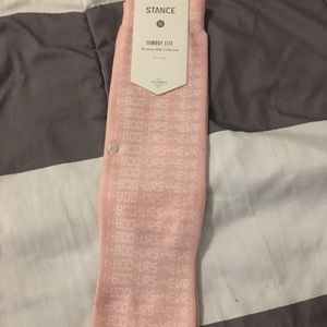 Pink Crew Socks 1-800-URS-4EVR